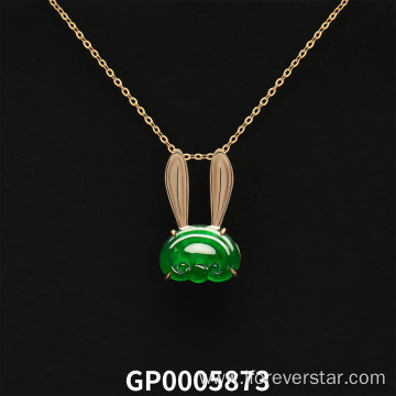 Wedding Green Jadeite Pendant